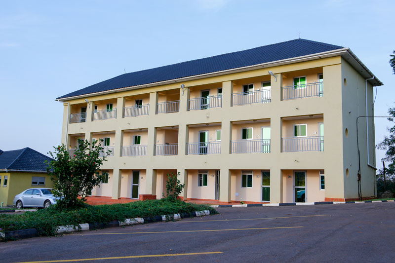 The resort building at Maya Nature Resort.