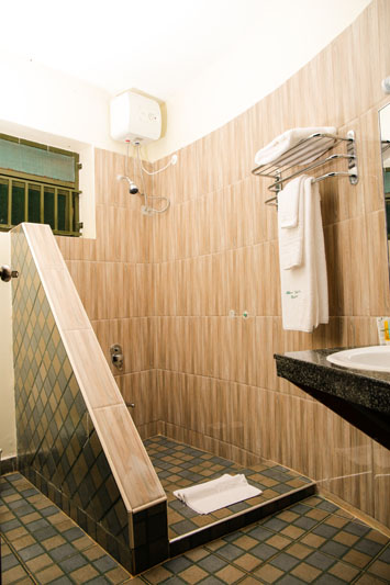 Sauna & steam room at Maya Nature Resort.