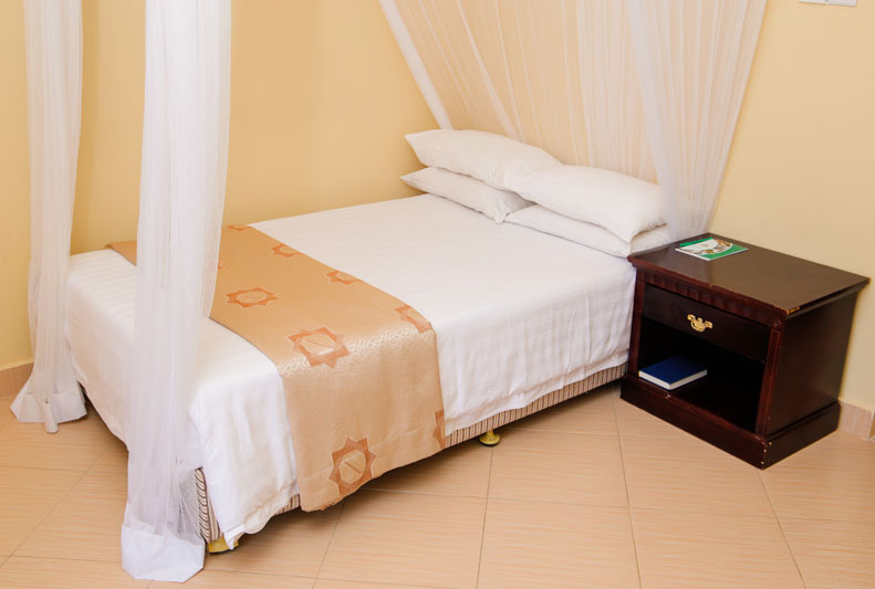 A comfortable room at Maya Nature Resort.