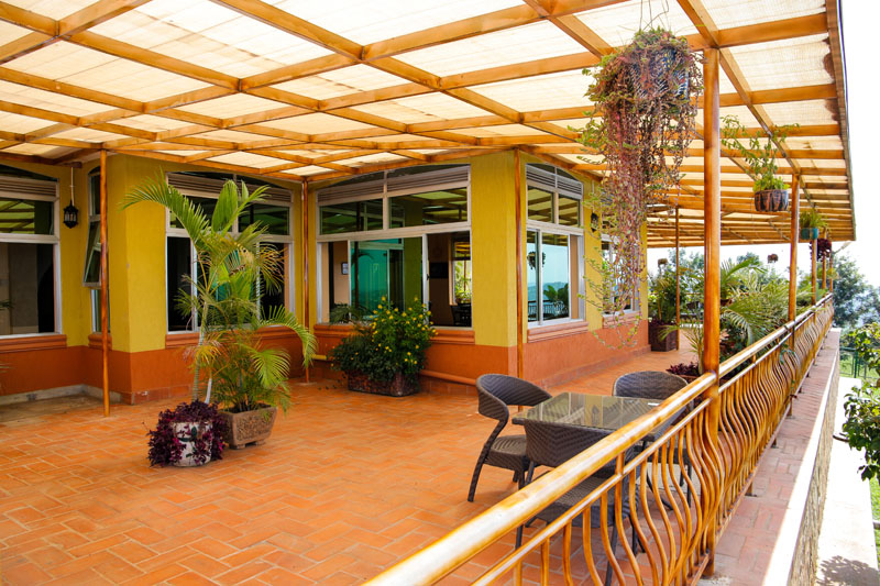The restaurant at Maya Nature Resort.