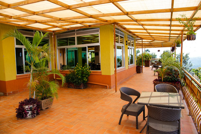 Dining with a view at Maya Nature Resort.