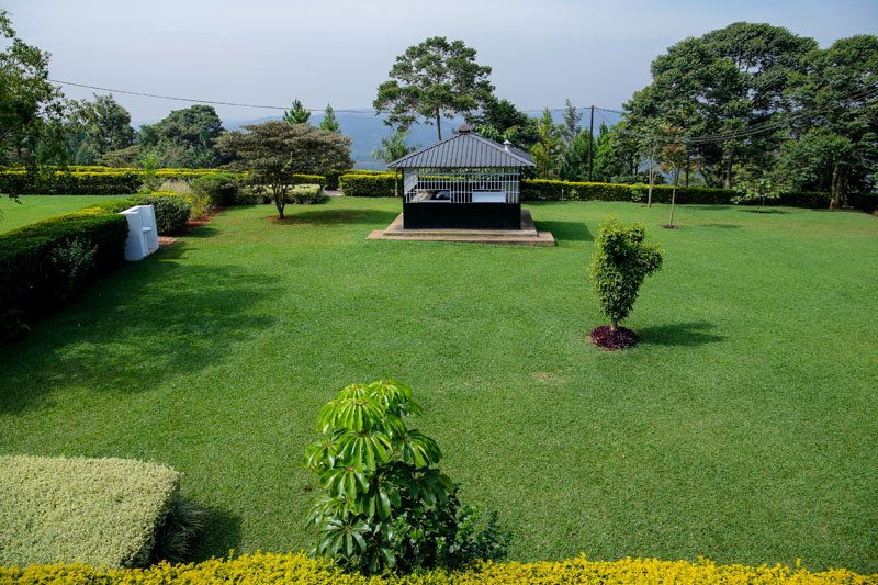 The garden gazebo at Maya Nature Resort.