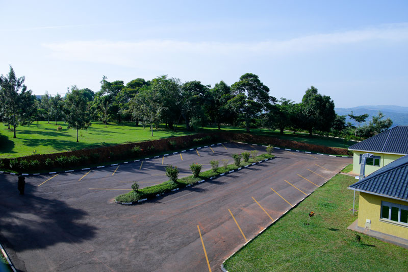 The grounds from above at Maya Nature Resort.
